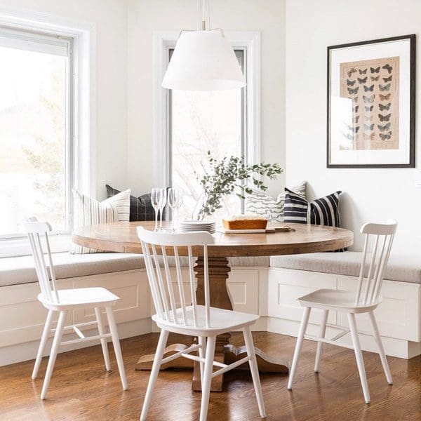 CLASSIC DINING BANQUETTE BY NEELAM INTERIORS // PHOTO: KLASSEN PHOTOGRAPHY