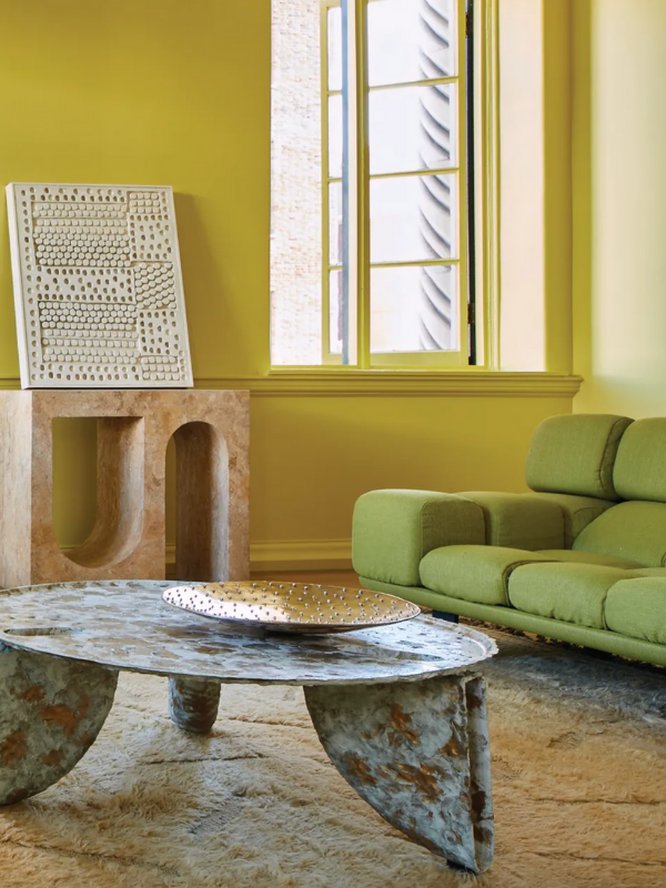 DESIGN: KELLY WEARSTLER // FARROW & BALL ARCHIVE COLLECTION CITRONA	