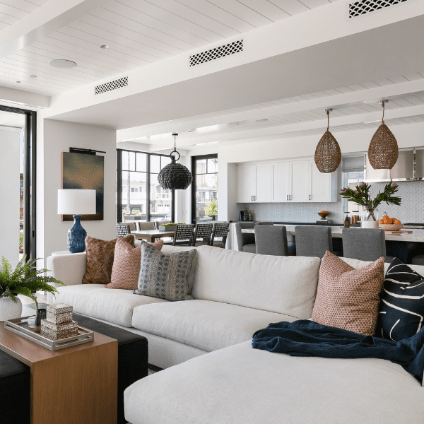 Beach house living room.